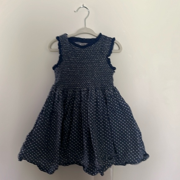 Smocked sleeveless Wheat dress - Picture 1 of 4